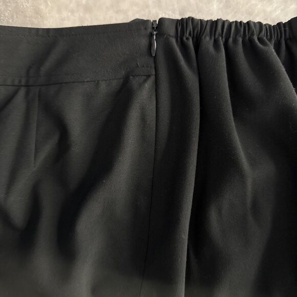 Talbots Women’s Size 16WP Petite Black Polyester Blend Stretch Waist Pant - Picture 9 of 11